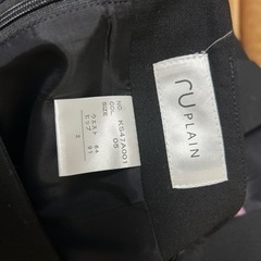 ru PLAIN スーツ レディース 黒 礼服の画像