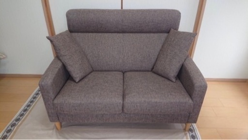【再値下げしました】家具 ソファ 2人掛けソファ