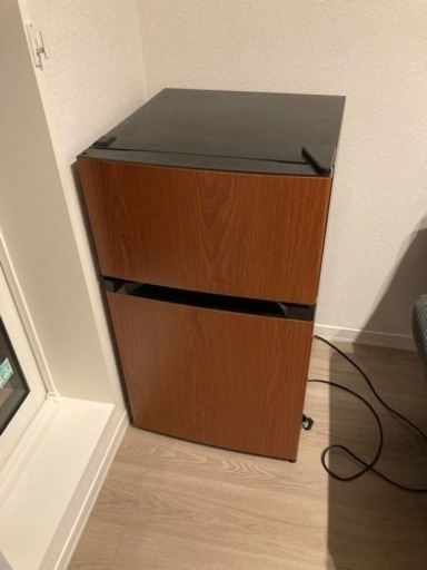 2ドア冷蔵庫