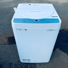 シャープ　全自動電気洗濯機　ES-GE5C-W