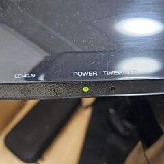 【SHARP】AQUOS（LC-40J9） 40型液晶テレビ ※リモコン付です※の画像