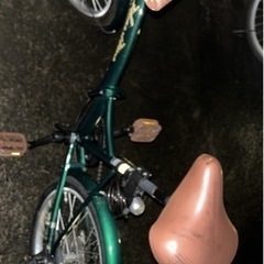 折りたたみ自転車の画像