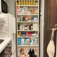 【使用期間1ヶ月半】キッチン　隙間収納【引き渡し7/20〜7/26】の画像