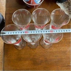 新品食器④ 昭和レトロ サントリーマルゼンビールグラス の画像