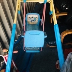 お話し中　トーマス　向かい合わせブランコ　二人乗り