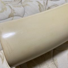 【★来週処分★】象牙風　置物　レプリカの画像
