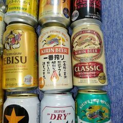 缶ビール　ワイン　チューハイ　ハイボールの画像