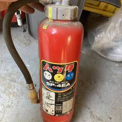 未使用 粉末 ABC 消火器 普通 電気 油 ハツタ SP-4E...