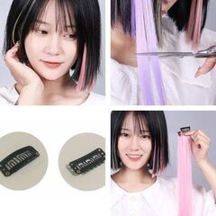 ワンタッチエクステ④（新品）スイカの画像
