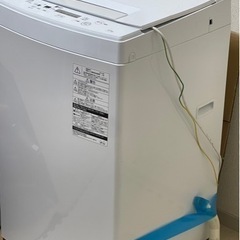 TOSHIBA 全自動洗濯機 2019年製 の画像