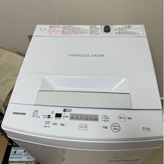 TOSHIBA 全自動洗濯機 2019年製 の画像