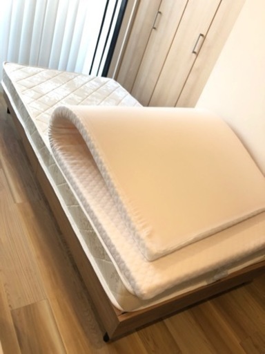 ★取引中_7/20キャンセル待ち案内のみ  　Homwarm マットレス ベットマット 高反発  敷布団 厚さ5cm