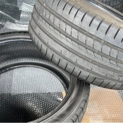 2本セット EAGLE F1 235/40R18 シビック FL1 純正タイヤ