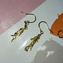 k10 タッセルチェーン ピアス