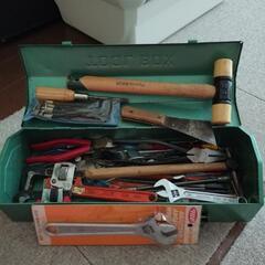 　決まりました!　工具箱　工具いろいろ