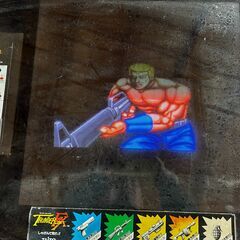♪タイトー ゲーム機筐体 サンダーフォックス 通電確認‼鍵無しのため動作確認出来ず‼の画像