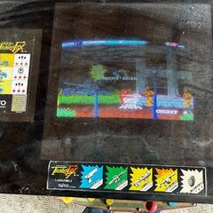 ♪タイトー ゲーム機筐体 サンダーフォックス 通電確認‼鍵無しのため動作確認出来ず‼の画像