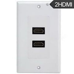 HDMIメス 壁式 　2個セットの画像
