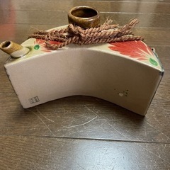 沖縄 やちむん　壺屋焼 酒器 インテリア 抱瓶 の画像