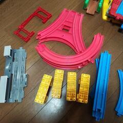 プラレール　　とにかくたくさん！！　おもちゃの画像