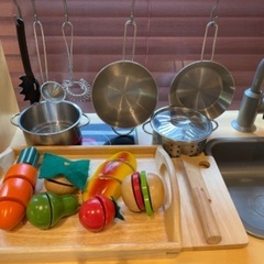 IKEA おままごとキッチン & おままごとセットの画像