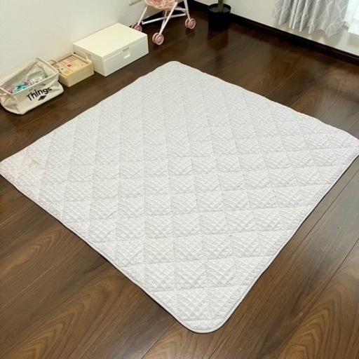 【お譲り先決定】ベビーマット/120×120cm/バースデイ2024年春夏購入品/2〜3日使用