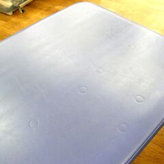 ②PARAMOUNT BED 施術台 約190cm 診療台 診察台 C-265 青色系パープル系 施術ベッド マッサージベッド エステベッド 札幌市 厚別区の画像