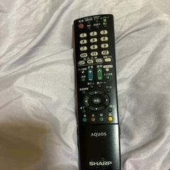 SHARP AQUOS用テレビリモコン