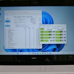 ★ NEC  PC-NS700GAW Windows11/新品SSD1TB/メモリ8GB/第７世代Core i7/Office2021/美品の画像