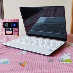 ★ NEC  PC-NS700GAW Windows11/新品SSD1TB/メモリ8GB/第７世代Core i7/Office2021/美品の画像