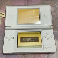 ニンテンドーDS lite ホワイトの画像