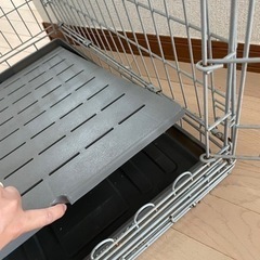 折りたたみペットゲージの画像