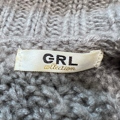 MBC GRL 長袖ニット　タートルネック　Fサイズの画像