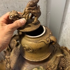 やちむん　陶器　香炉の画像