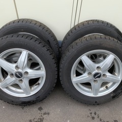 スタッドレスタイヤ/ホイール155/65R13の画像