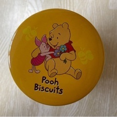 ディズニー ★　プーさん　ビスケット缶の画像