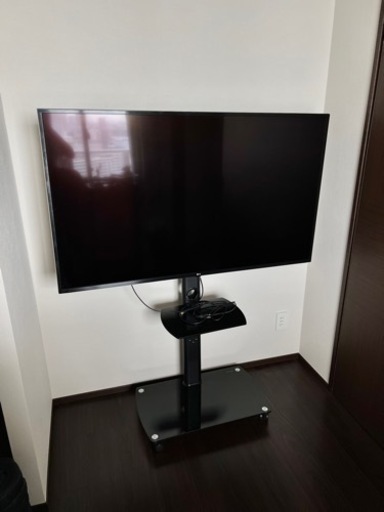 【LGテレビ】2020年製 55vテレビスタンド付き