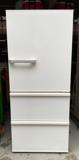 【RKGRE-354】特価！アクア/AQUA/272L 3ドア冷凍冷蔵庫/AQR-27G2(W)/中古品/2018年製/当社より近隣無料配達！