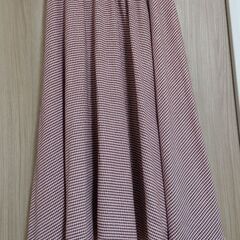 sister jane Dogtooth Midi Skirt レッド フリンジの画像