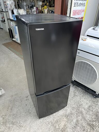 【動作保証あり】TOSHIBA 東芝 2023年 GR-U15BS 153L 2ドア 冷凍冷蔵庫【管理KRR618】