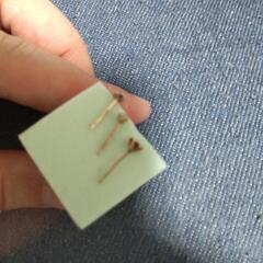 k10ピアス3点の画像