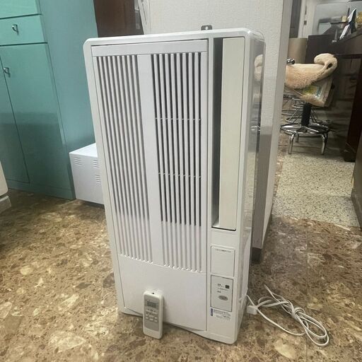 コイズミ ルームエアコン 2019年製 冷房 窓用 本体・リモコンのみ 動作品 札幌 東区