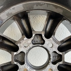 ワタナベ8スポーク　14×6.5J2本セットの画像