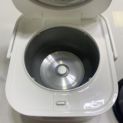 ニトリ 炊飯ジャー SN-A5WH ホワイト 3合 2020年製の画像