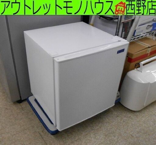 1ドア冷蔵庫 47L 2019年製 YAMADA YRZ-C05G2 ホワイト系 サイコロ型 ヤマダ電機 札幌市 西野店