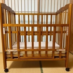 【週末お値下げ】大和屋　ベビーベッド　西松屋　ベビー布団　防水シ...