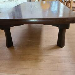 座卓120×75×33難ありの画像
