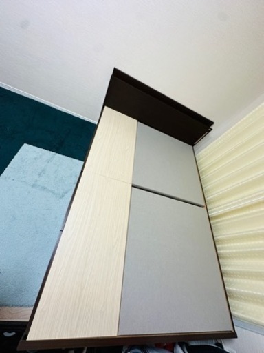 即日受け渡し可能！収納付きダブルベッド