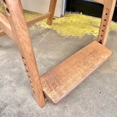 【池上店】 E-Toko 子供チェア  イートコ チェア　頭がよくなる椅子 高さ調整可能 こどもチェアー  学習椅子 子供椅子 子供イス キッズチェア 子供 イス  育児 教育 子育て JUC-2877 🚚運搬無料エリア有 / 大田区 リサイクルショップ ランバールーム 池上店 ◀︎ 池上駅 大森駅 蒲田駅 最寄りの画像