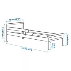 IKEA 子供用 シングルベッドの画像